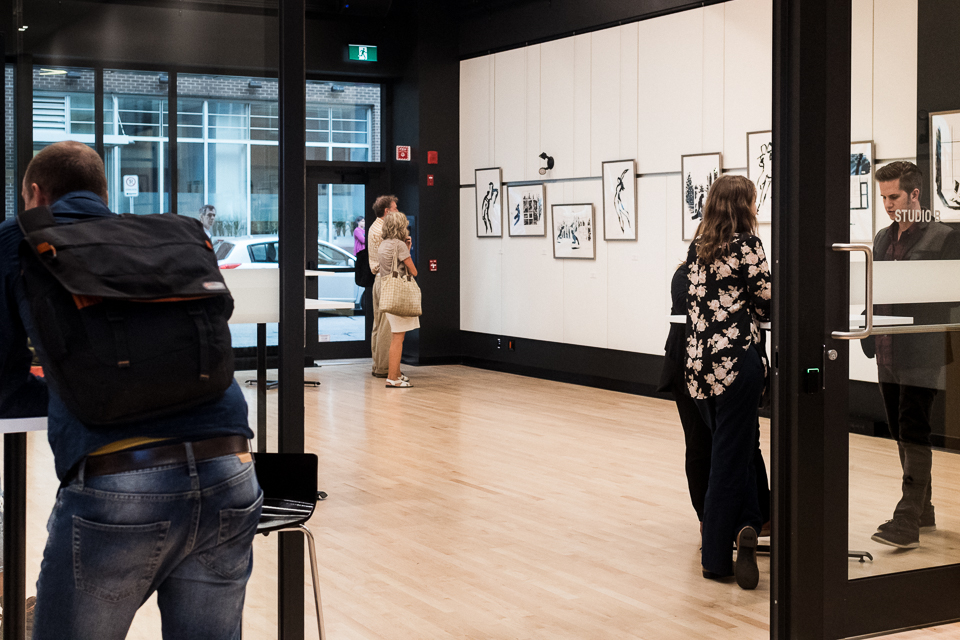 Espace d'exposition - Oeuvres de Francis Desharnais